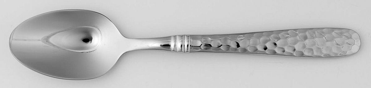 Martellato (Stainless) Place/Oval Soup Spoon by Vietri-1