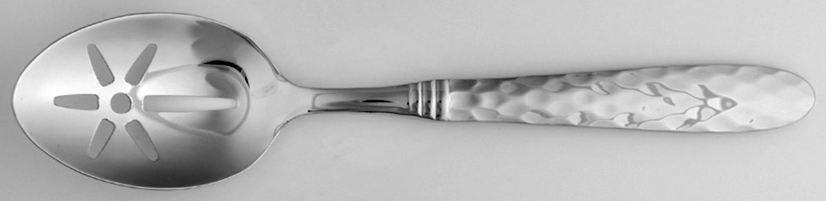 Martellato (Stainless) Pierced Tablespoon (Serving Spoon) by Vietri-1