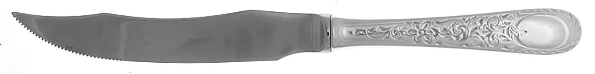 Carillon (Silverplate) Individual Fish Knife with Stainless Blade by Birks Silver-1