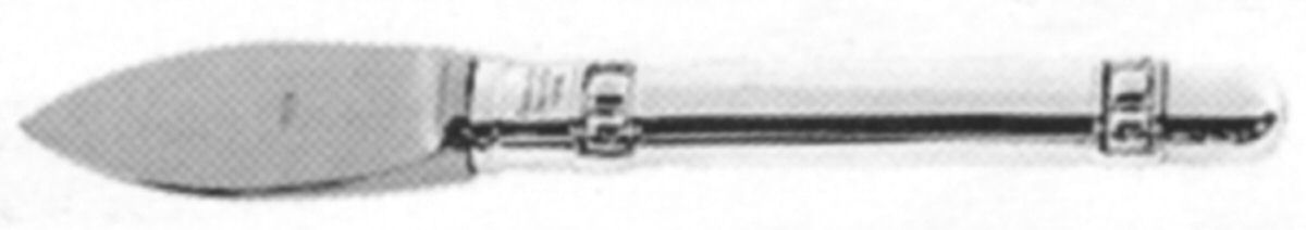 Palazzo Strozzi (Sterling) Knife-Cheese/Stainless Blade by Buccellati-1
