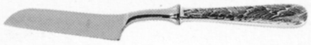 Vivaldi (Sterling, 2008) Cheese Knife with Stainess Blade by Buccellati-1