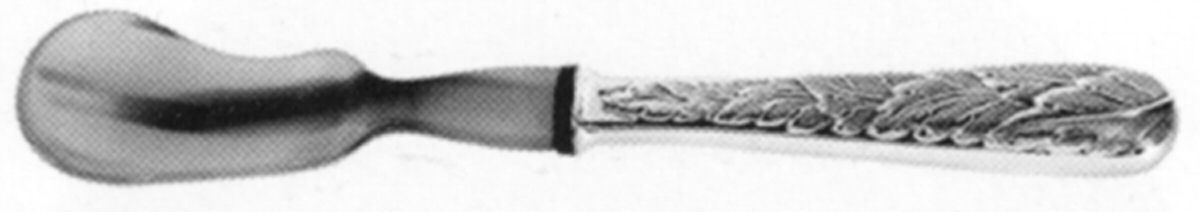 Vivaldi (Sterling, 2008) Small Caviar Spoon with Sterling Handle & HornBowl by Buccellati-1
