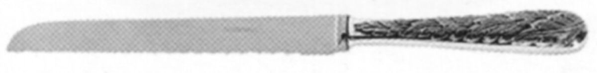Vivaldi (Sterling, 2008) Bread Knife with Stainless Blade by Buccellati-1