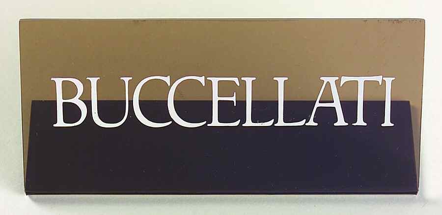 Advertising Signs Plastic Advertising Sign by Buccellati-1