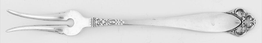 Laila (Sterling) Olive Fork by Brodrene Lohne (Norway)-1