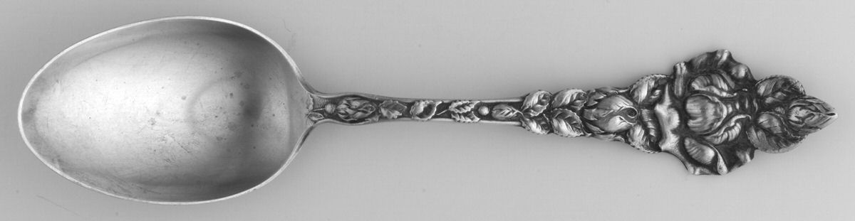 BMS42 (Sterling) Five O'Clock Teaspoon by Baker Manchester-1