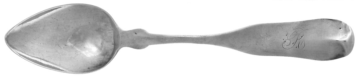 Coin Silver Flatware Teaspoon by Benjamin Pitman-1