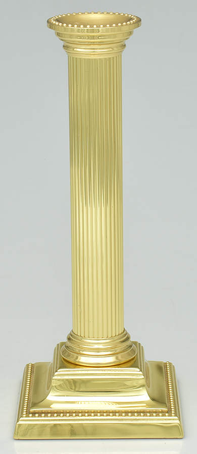 Brass Candlesticks 11" Smithsonian Candlestick by Baldwin Brass-1