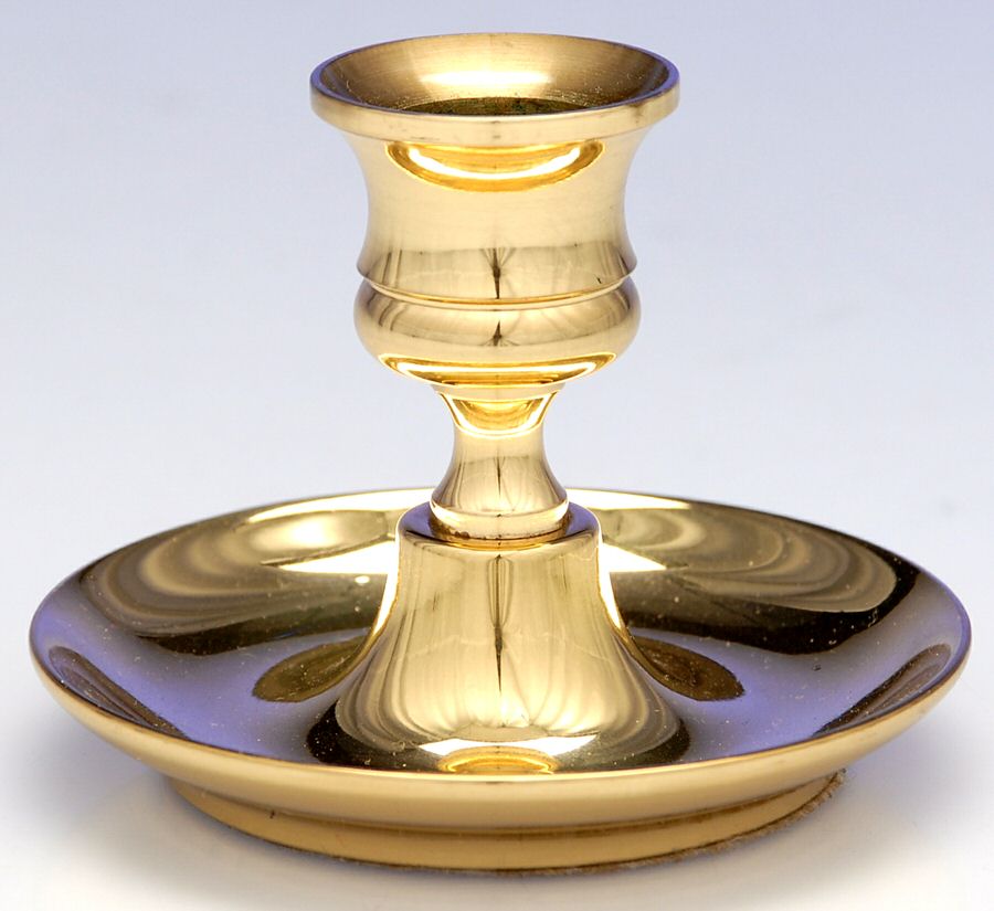 Brass Candlesticks 3" Console Candleholder by Baldwin Brass-1