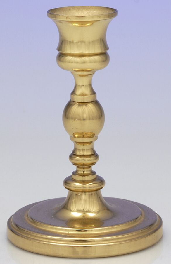 Brass Candlesticks 4" Candlestick by Baldwin Brass-1