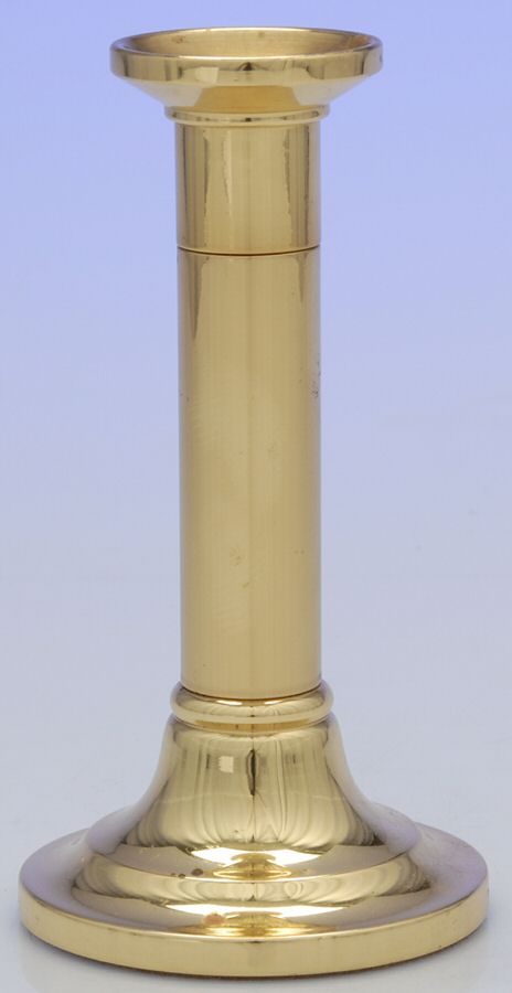 Brass Candlesticks 6" Candlestick by Baldwin Brass-1