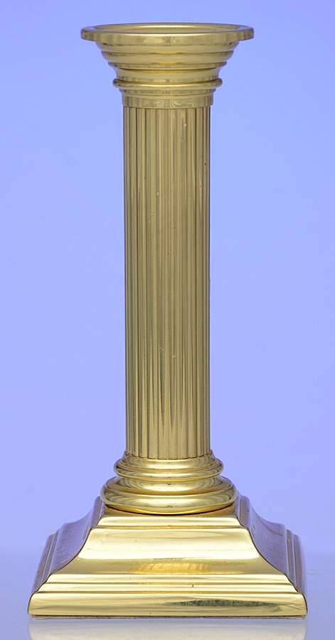 Brass Candlesticks 6" Smithsonian Candlestick by Baldwin Brass-1