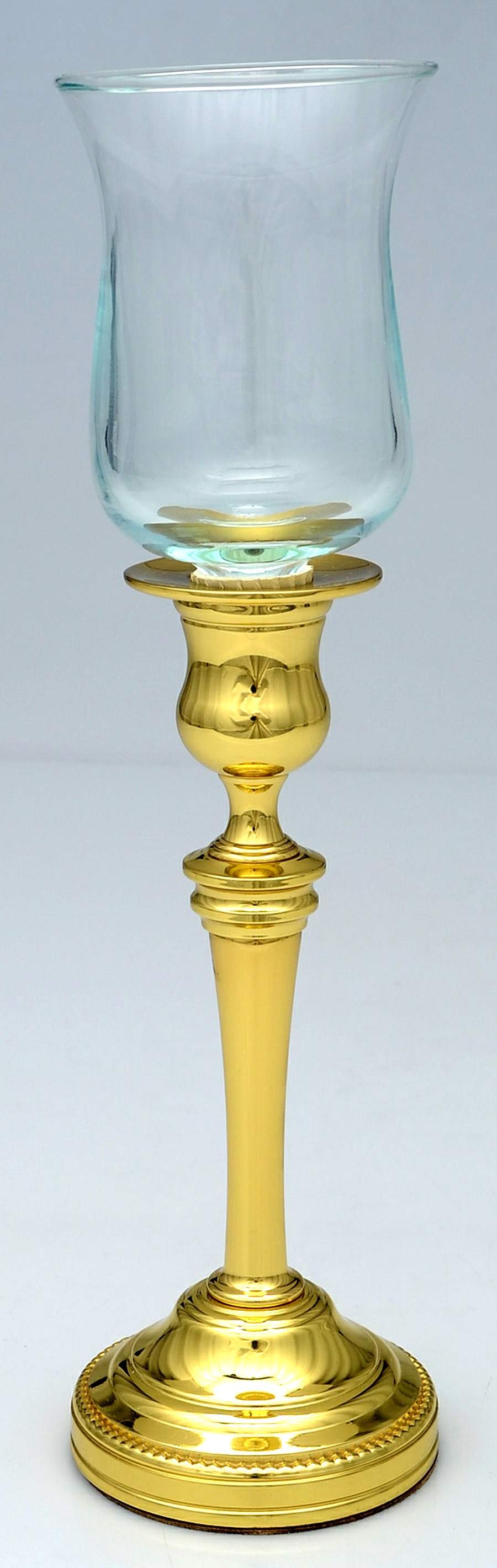 Brass Candlesticks Metal Votive with Glass Insert by Baldwin Brass-1