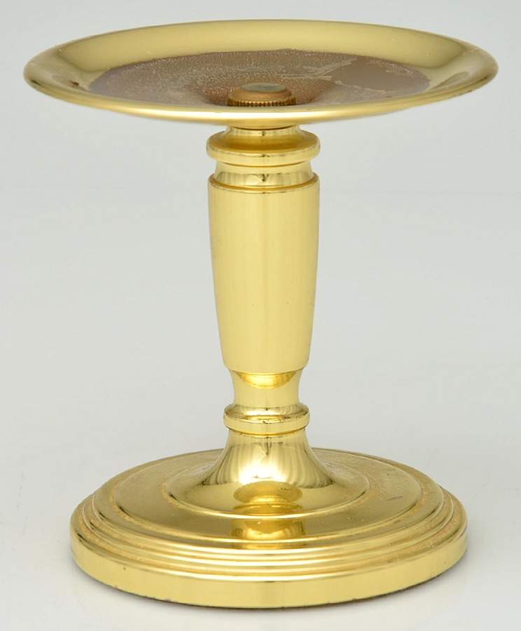 Brass Candlesticks 4" Pillar Candleholder by Baldwin Brass-1