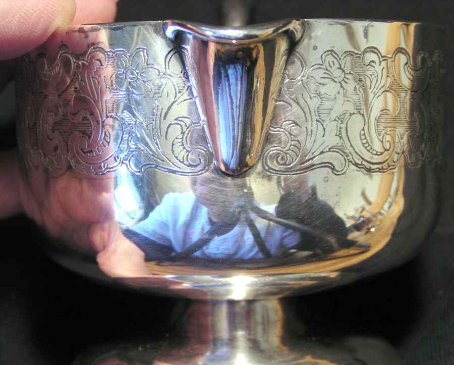 Kings (Silverplate, Holloware) Creamer by Benedict-1