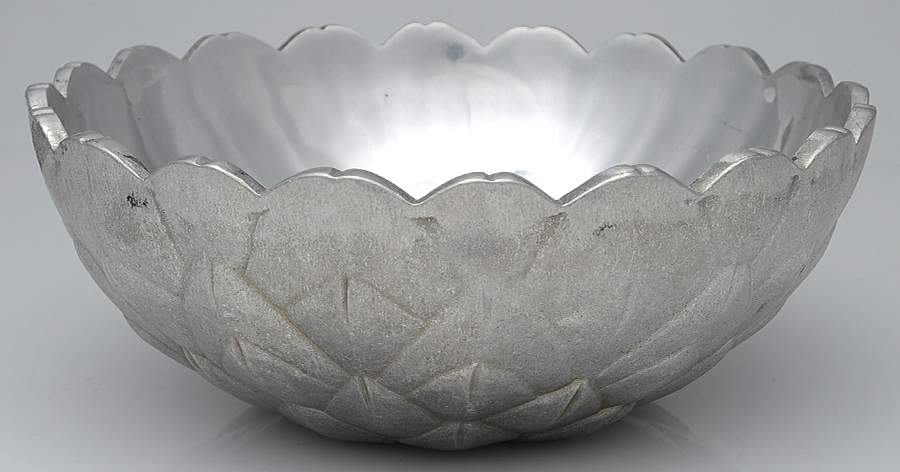 Armetal Hollowware 12" Salad Serving Bowl by Bruce Fox-1