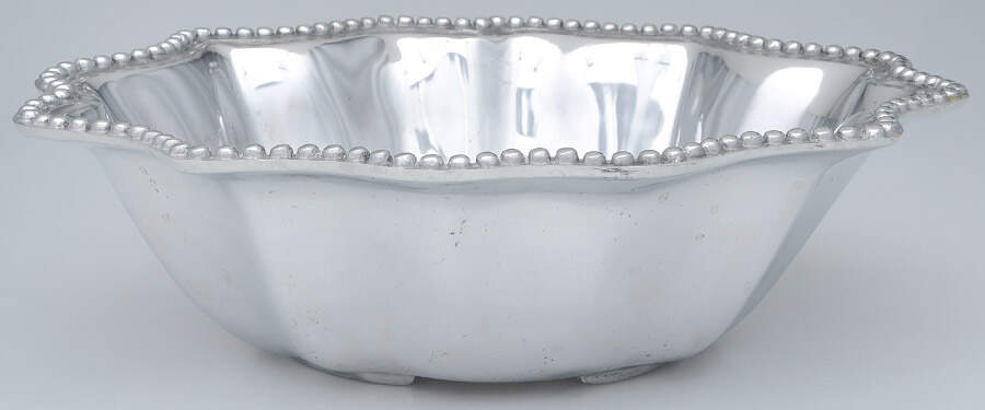 Organic Pearl (Hollowware) 14" Round Bowl by Beatriz Ball-1