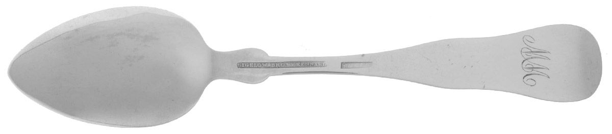 Coin Silver Flatware Teaspoon by Bigelow Bros. & Kennard-2