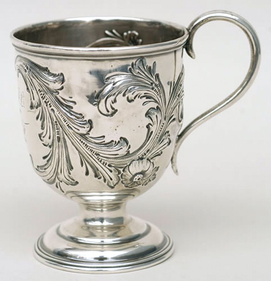 Coin Silver Hollowware Cup by Bailey & Co-1