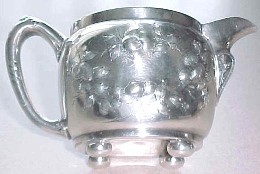 1002 (Silverplate, Hollowware) Creamer by Barbour Silver (USA)-1