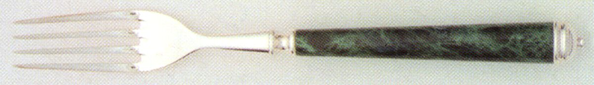 Monaco-Green (Silverplate) Fork by Blachere-1