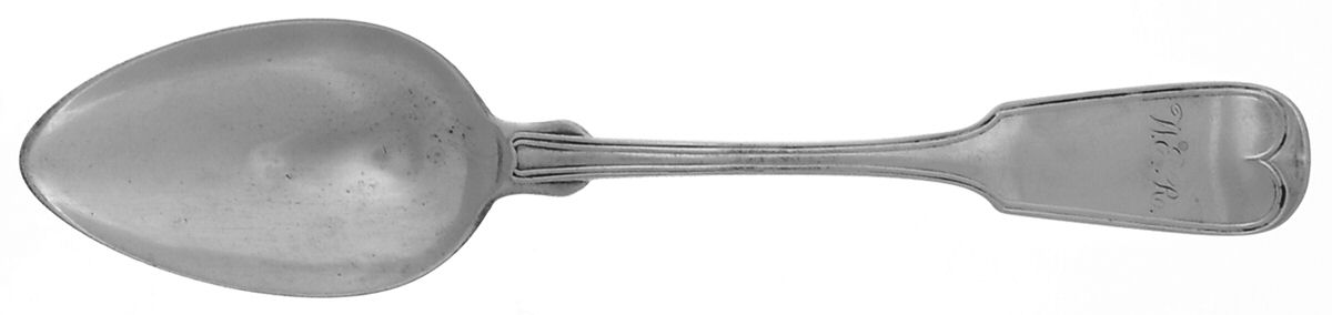 Coin Silver Flatware Tablespoon (Serving Spoon) by Ball Black & Co-1