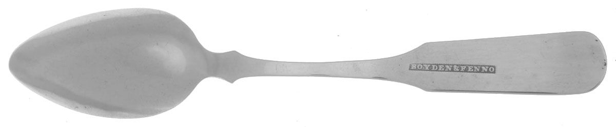 Coin Silver Flatware Five O'Clock Teaspoon by Boyden & Fenno-2