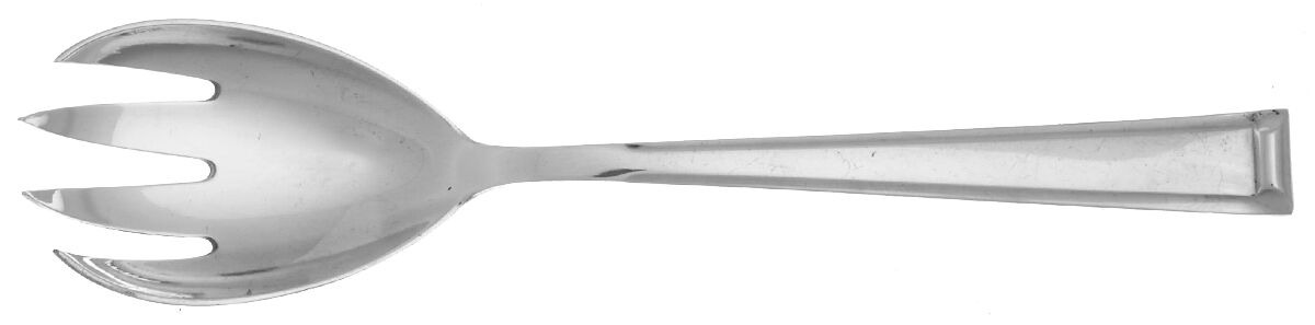 BMN24 (Silverplate) Solid Salad Serving Fork by Bruckmann & Sohne-1
