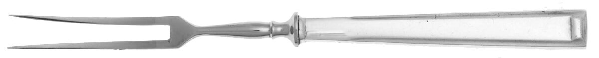 BMN24 (Silverplate) Cold Meat Serving Fork Hollow Handle by Bruckmann & Sohne-1