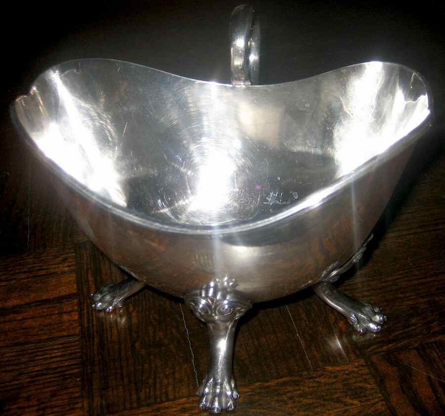5137 (Silverplate, Hollowware) Silverplate Gravy Boat by Barbour Silver (USA)-1