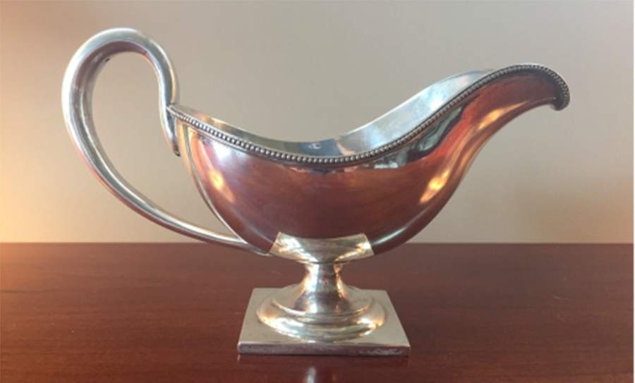 Sterling Hollowware Sterling Gravy Boat by Bigelow, Kennard & Co.-1
