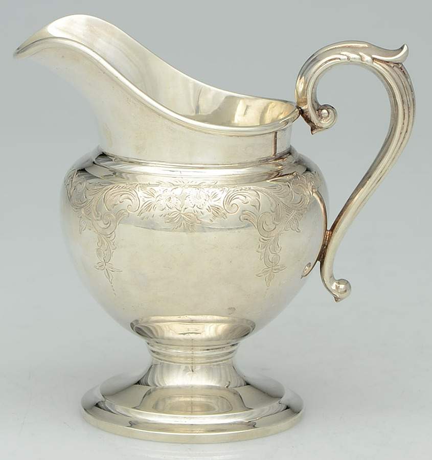 66-2 (Sterling, Hollowware) Creamer by Birks Silver-1