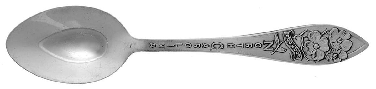 States & Cities Souvenir Spoons (Sterling) North Carolina Demitasse Spoon by Bell Trading Post-1