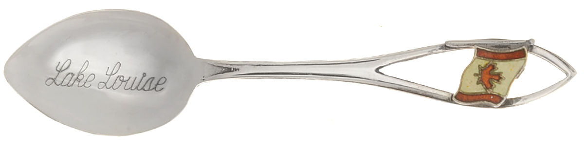 Canada Souvenir Spoons (Sterling) Canada Demitasse Spoon by Breadner Co. Ltd-1