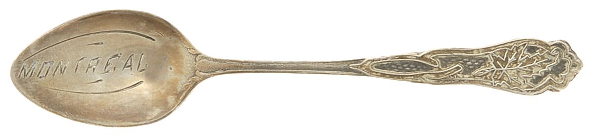 Canada Souvenir Spoons (Sterling) Canada Demitasse Spoon by Breadner Co. Ltd-1