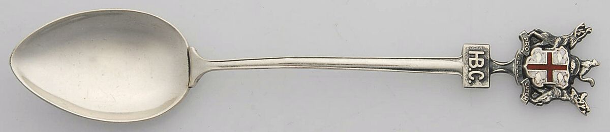 Canada Souvenir Spoons (Sterling) Canada Demitasse Spoon by Breadner Co. Ltd-1