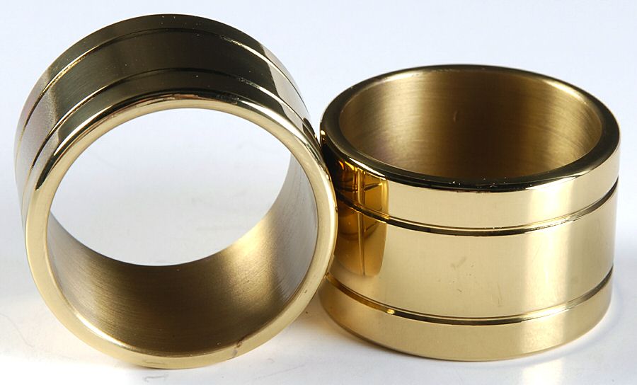 Devon (Brass, Hollowware) Napkin Ring - Set of 2 by Baldwin Brass-1