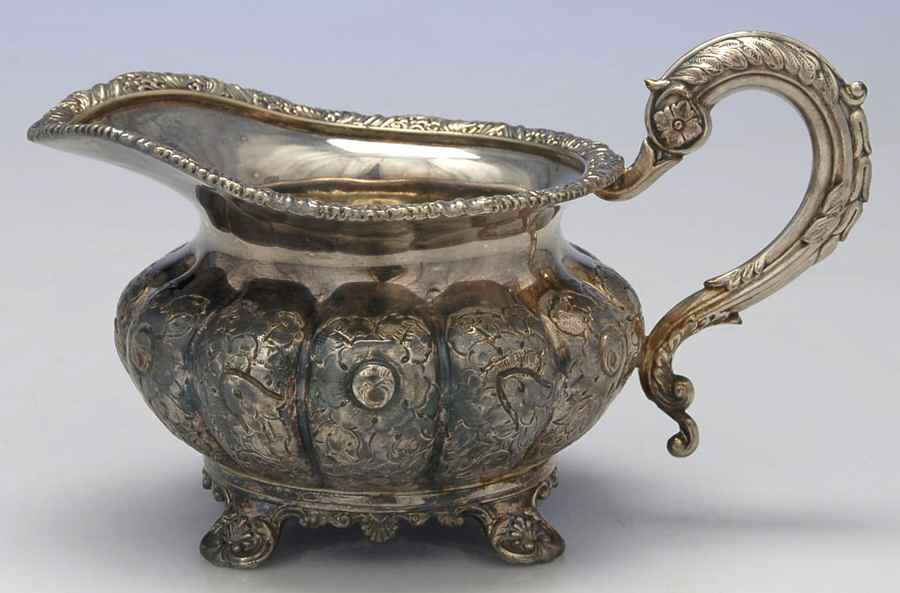 BIR23 (Silverplate, Hollowware) Creamer by Birks Silver-1