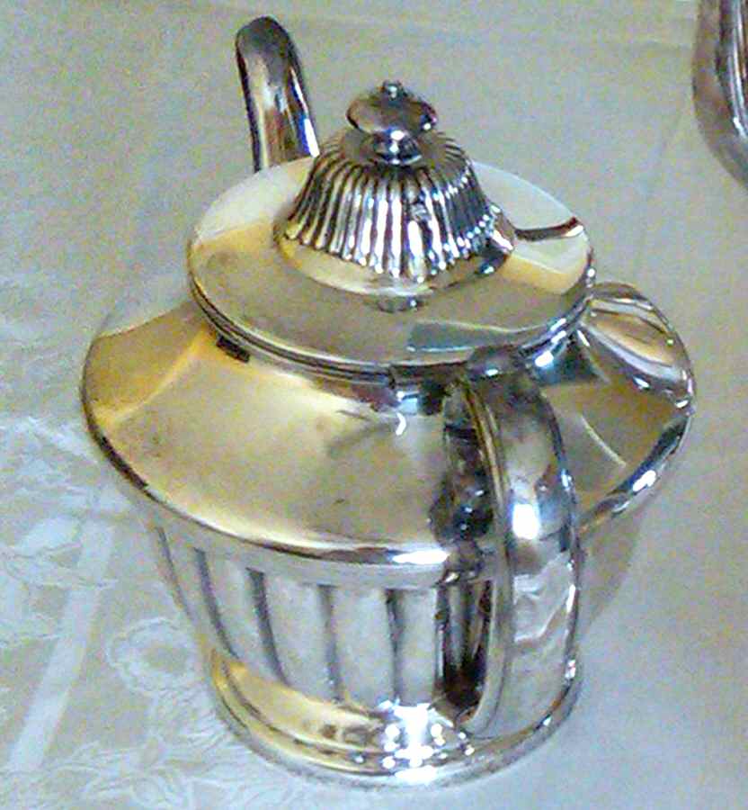 5996 (Silverplate, Hollowware) Teapot by Bernard Rice's Sons-1