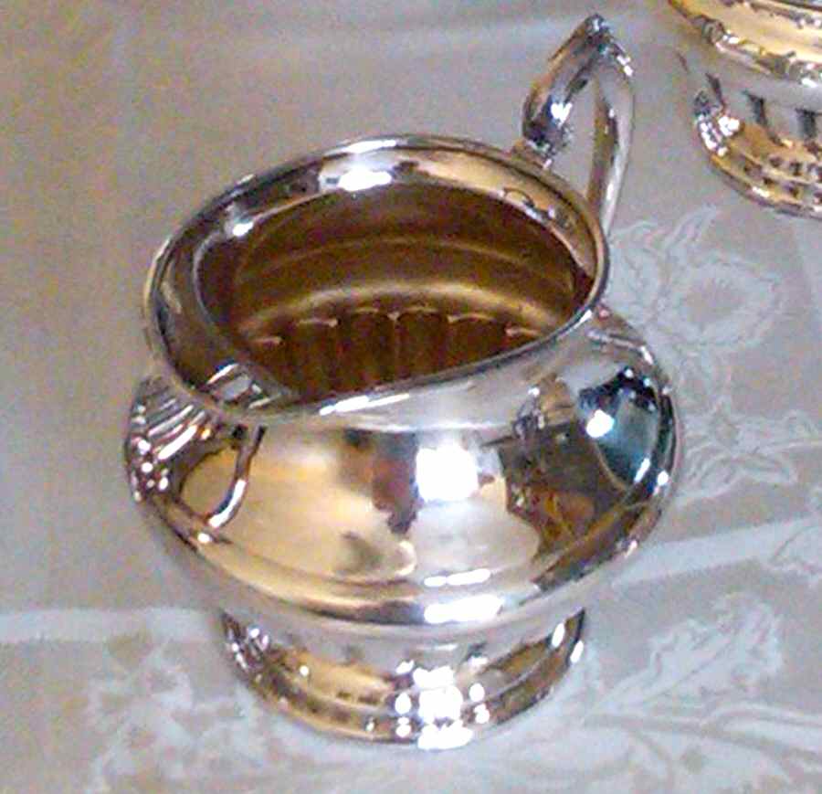 5996 (Silverplate, Hollowware) Creamer by Bernard Rice's Sons-1