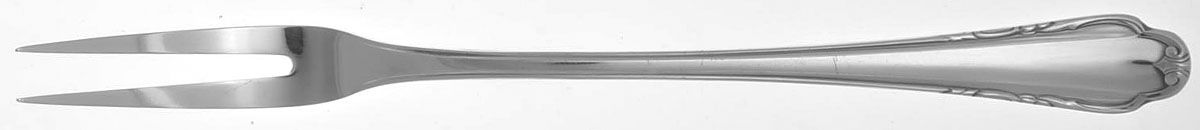 BSF28 (Silverplate) Long Handle Pickle/Olive Fork by Bremer Silberschmied-1