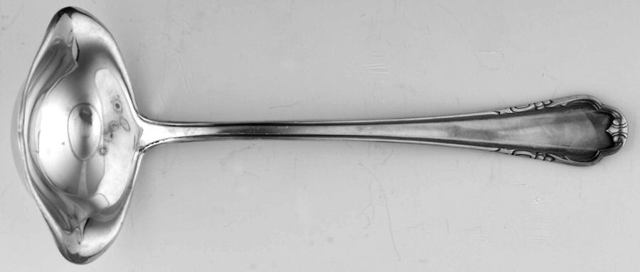 BSF28 (Silverplate) Solid Gravy Ladle by Bremer Silberschmied-1