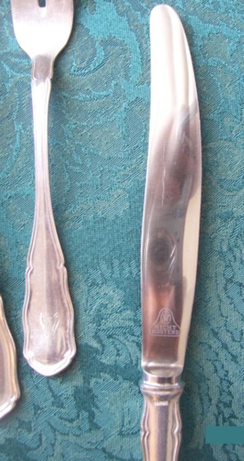 BMN28 (Sterling) Modern Hollow Knife by Bruckmann & Sohne-1