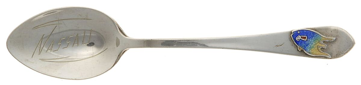 Bahamas Souvenir Spoons (Sterling) Bahamas Demitasse Spoon by Breadner Co. Ltd-1