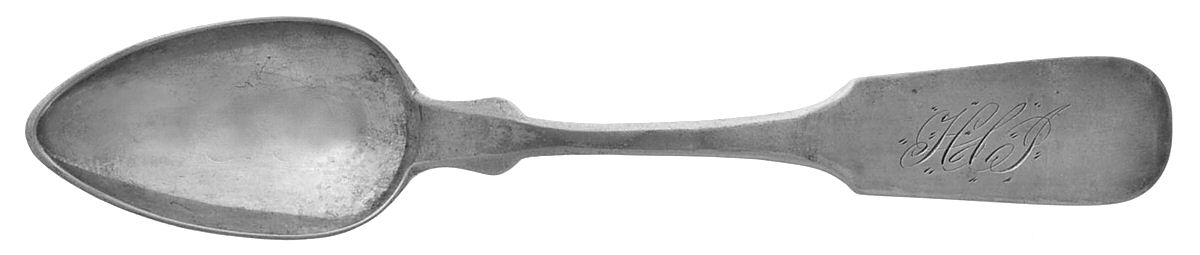 Coin Silver Flatware Teaspoon by Baldwin & Co.-1