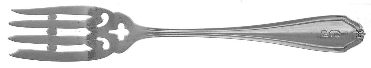 BIR25 (Sterling) Individual Salad Fork by Birks Silver-1