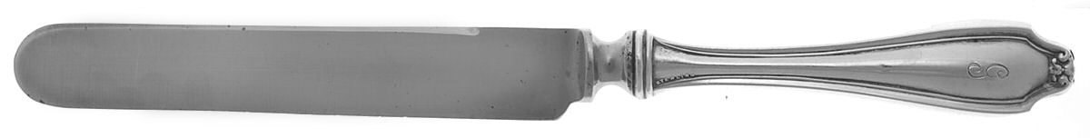 BIR25 (Sterling) Old French Hollow Knife with Bolster by Birks Silver-1