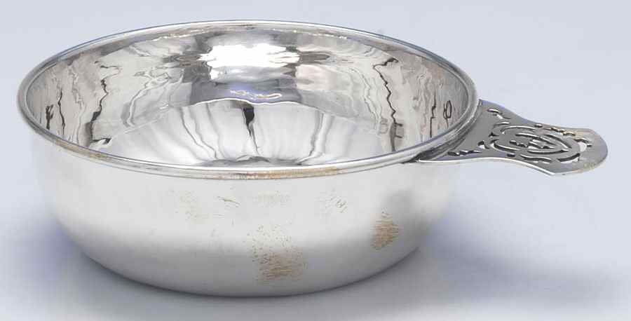 22-20-1 (Sterling, Hollowware) 4" Porringer by Birks Silver-1