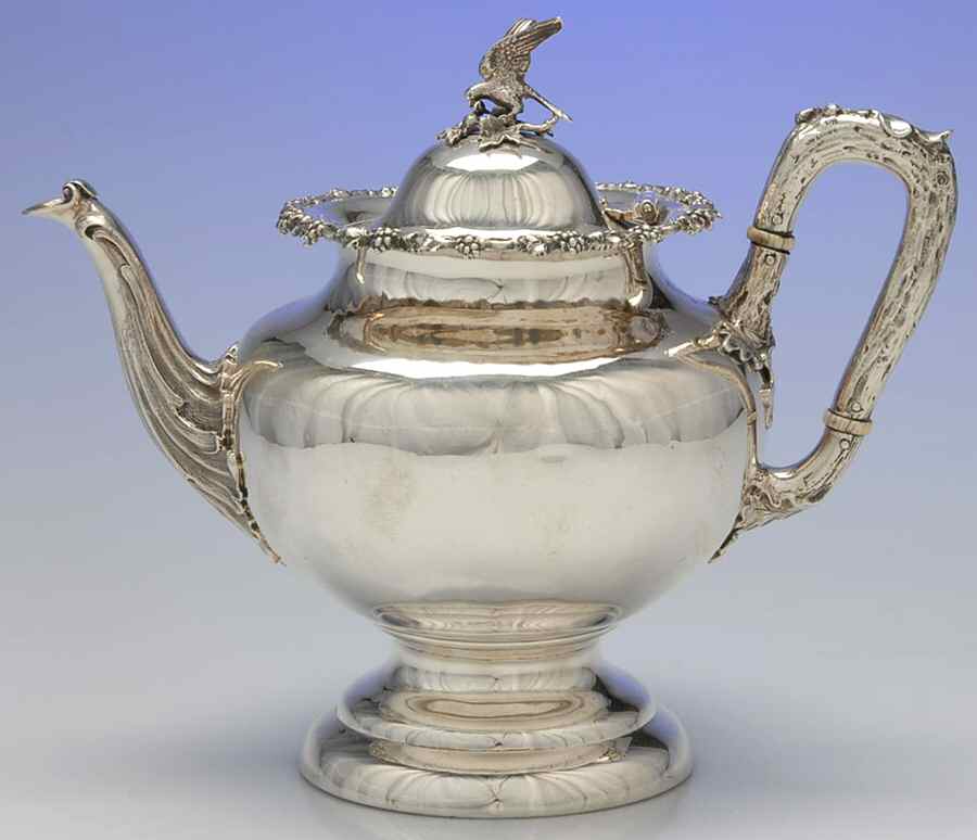 46 (Coin, Hollowware) Coffee Pot by Bailey & Co-1