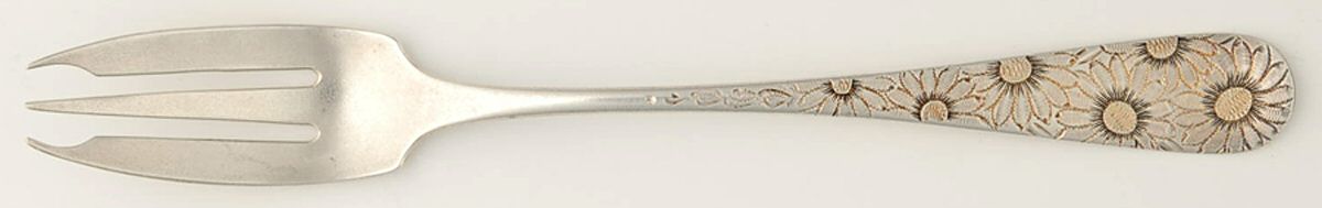 BTF12 (Sterling) Oyster Fork by Black Starr & Frost-1